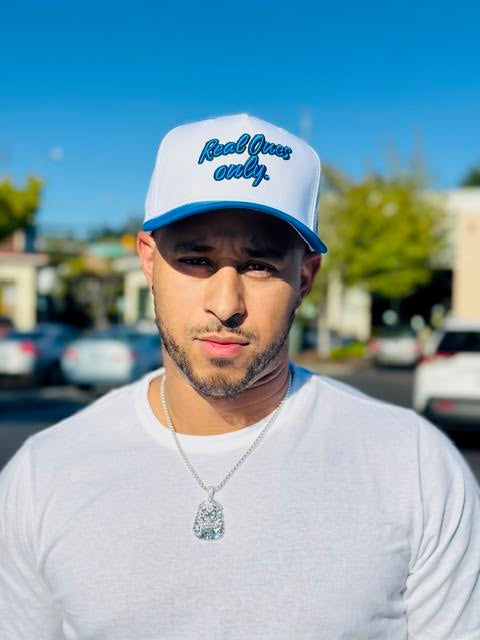 "Real Ones Only" Snapback| White & Blue