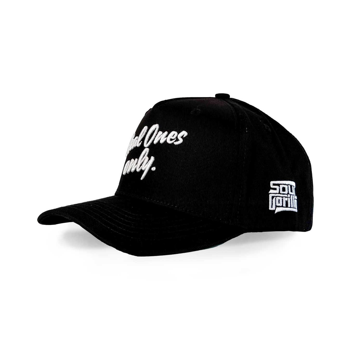 "Real Ones Only" Snapback Black & White
