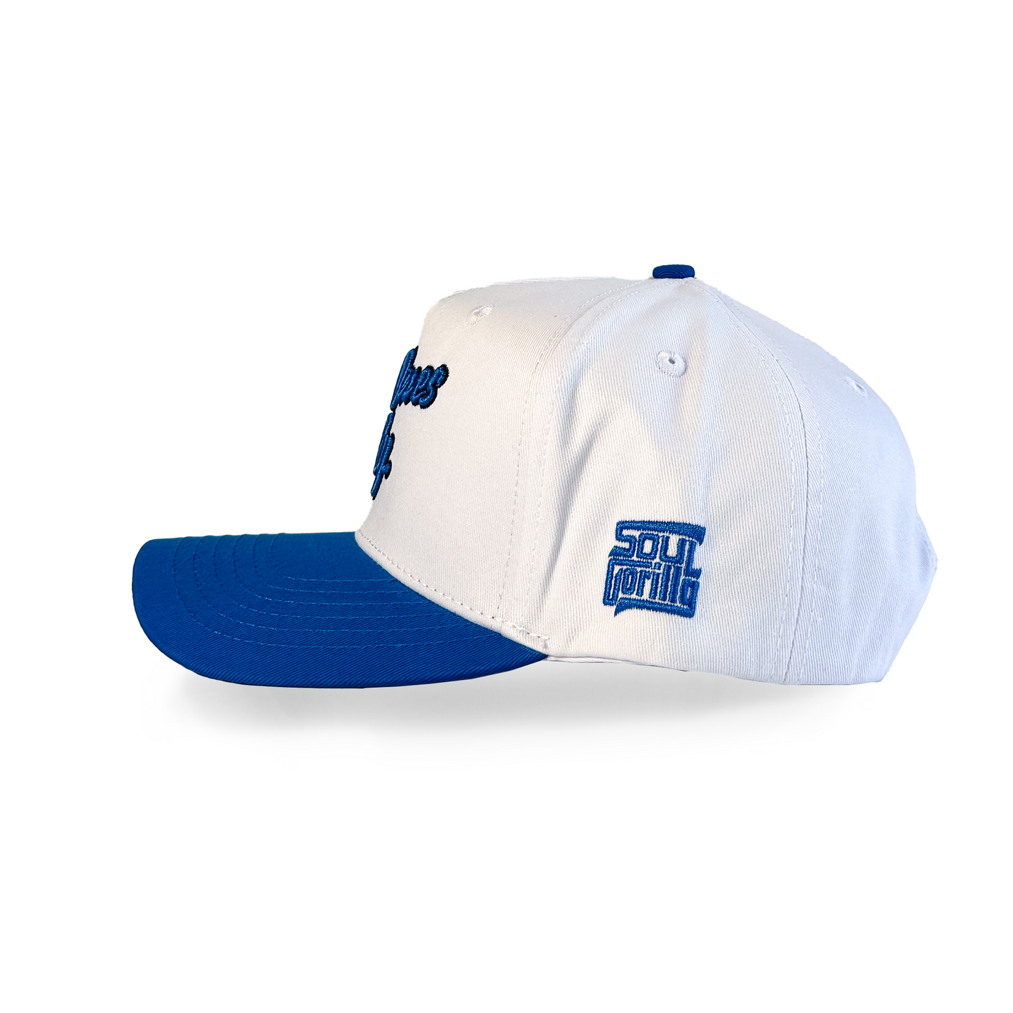 "Real Ones Only" Snapback White & Blue