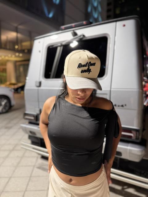 "Real Ones Only" Snapback | Cream & Grey
