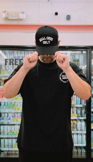 "Real Ones Only" Varsity Snapback | Black & White