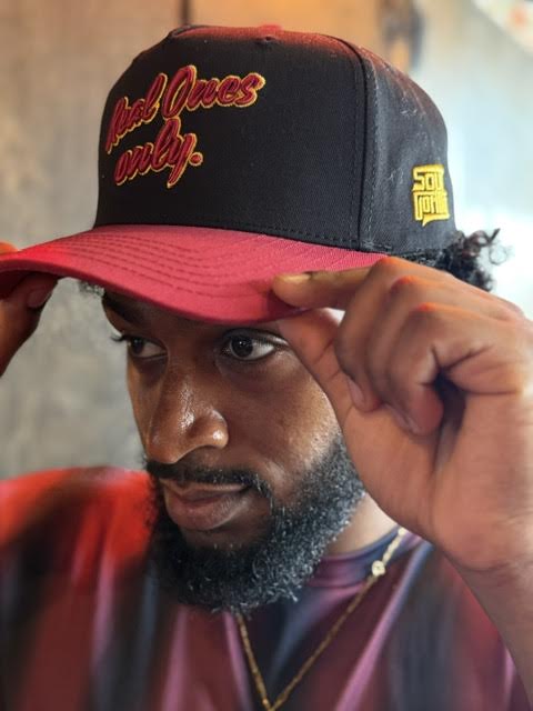"Real Ones Only" Snapback | Black & Red/Gold