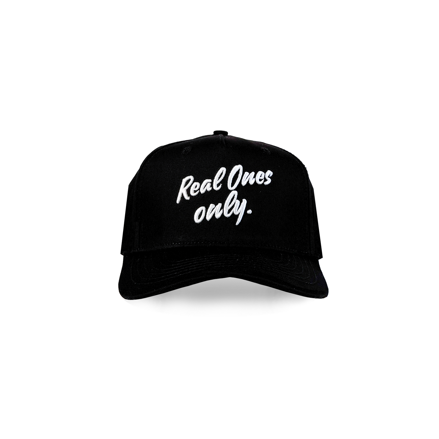 "Real Ones Only" Snapback Black & White