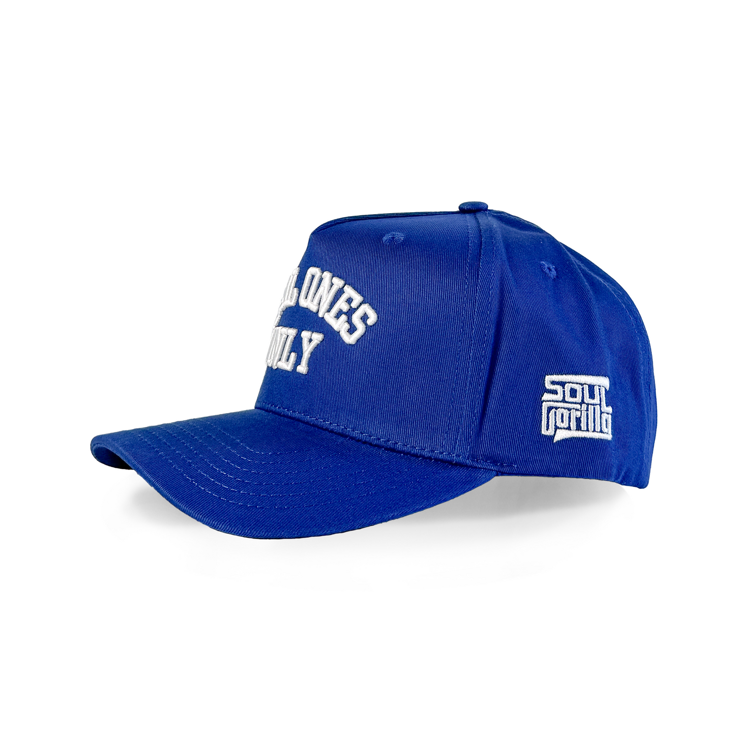 "Real Ones Only" Varsity Snapback All Blue