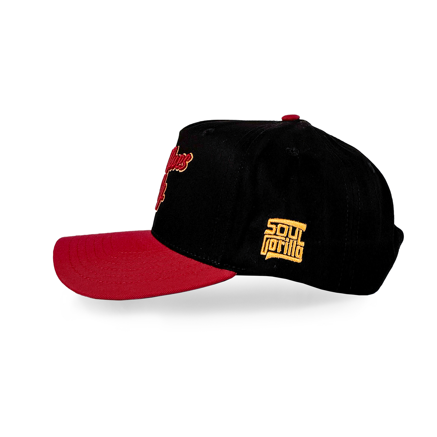 "Real Ones Only" Snapback Black & Red/Gold